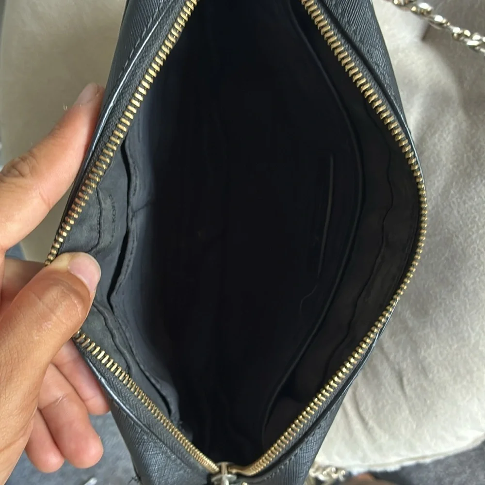 Michael Kors Black Messenger Bag